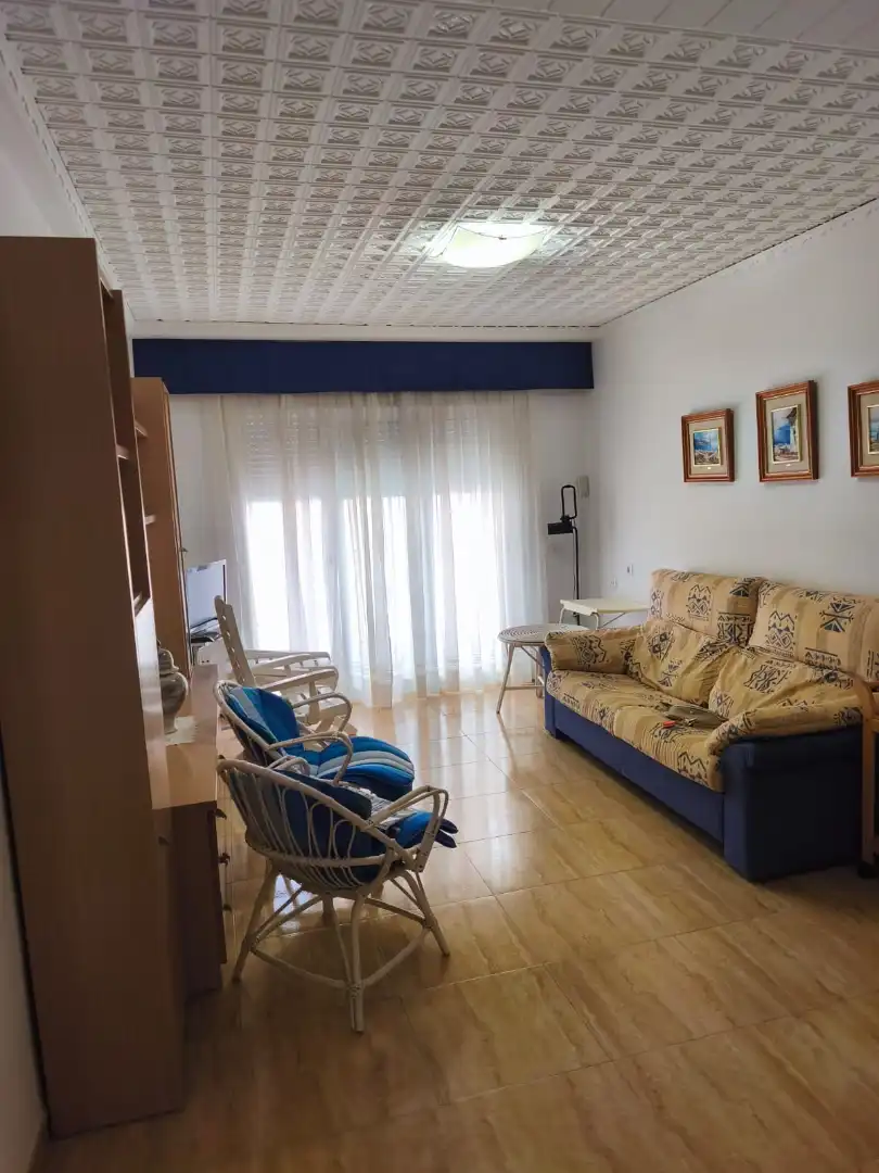 Wohnzimmer von Wohnungen zur Miete in Gandia mit Möbliert, Ofen und Waschmaschine