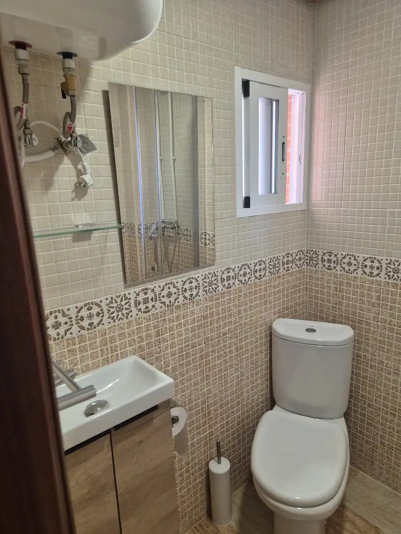 Bathroom of Study for rent in Mengíbar  with Furnished