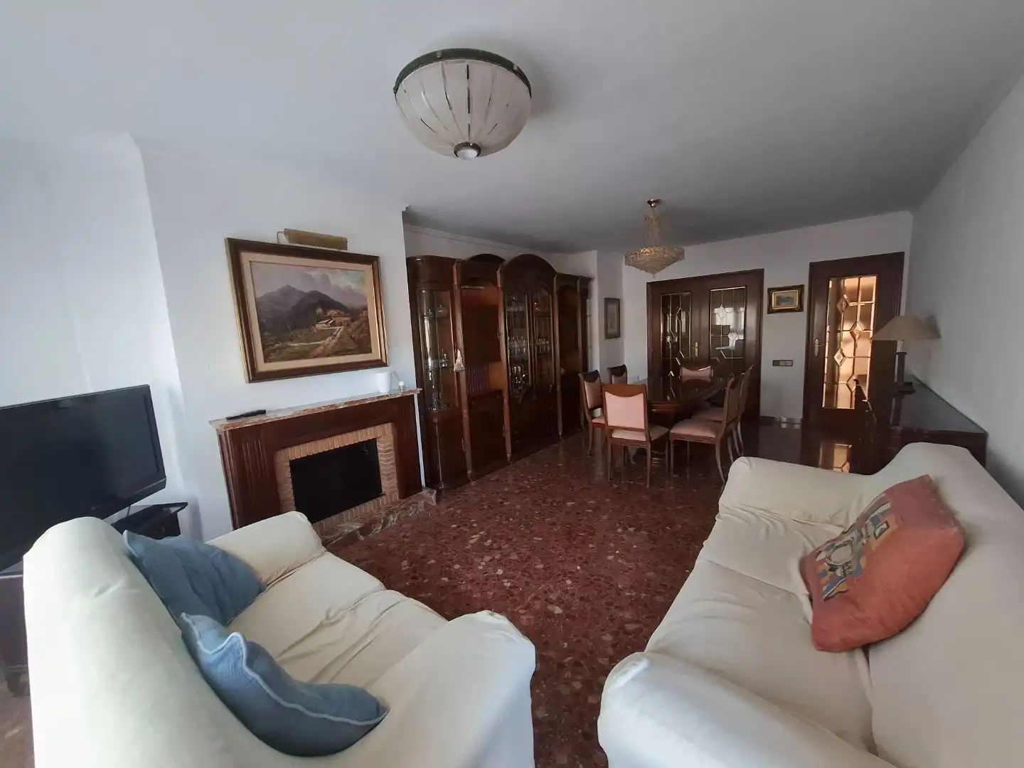 Living room of Flat for rent in Centro  