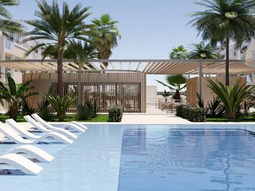 Baixos amb piscina en venda a San Cayetano