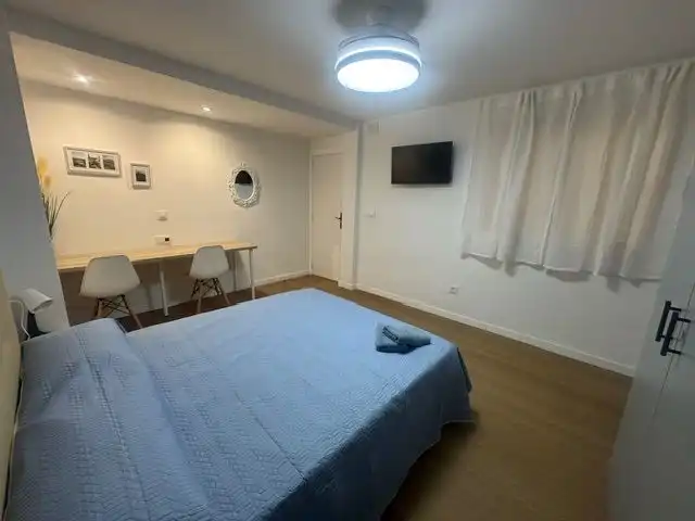 Schlafzimmer von Wohnung zur Miete in Alcoy / Alcoi mit Heizung, Abstellraum und Möbliert