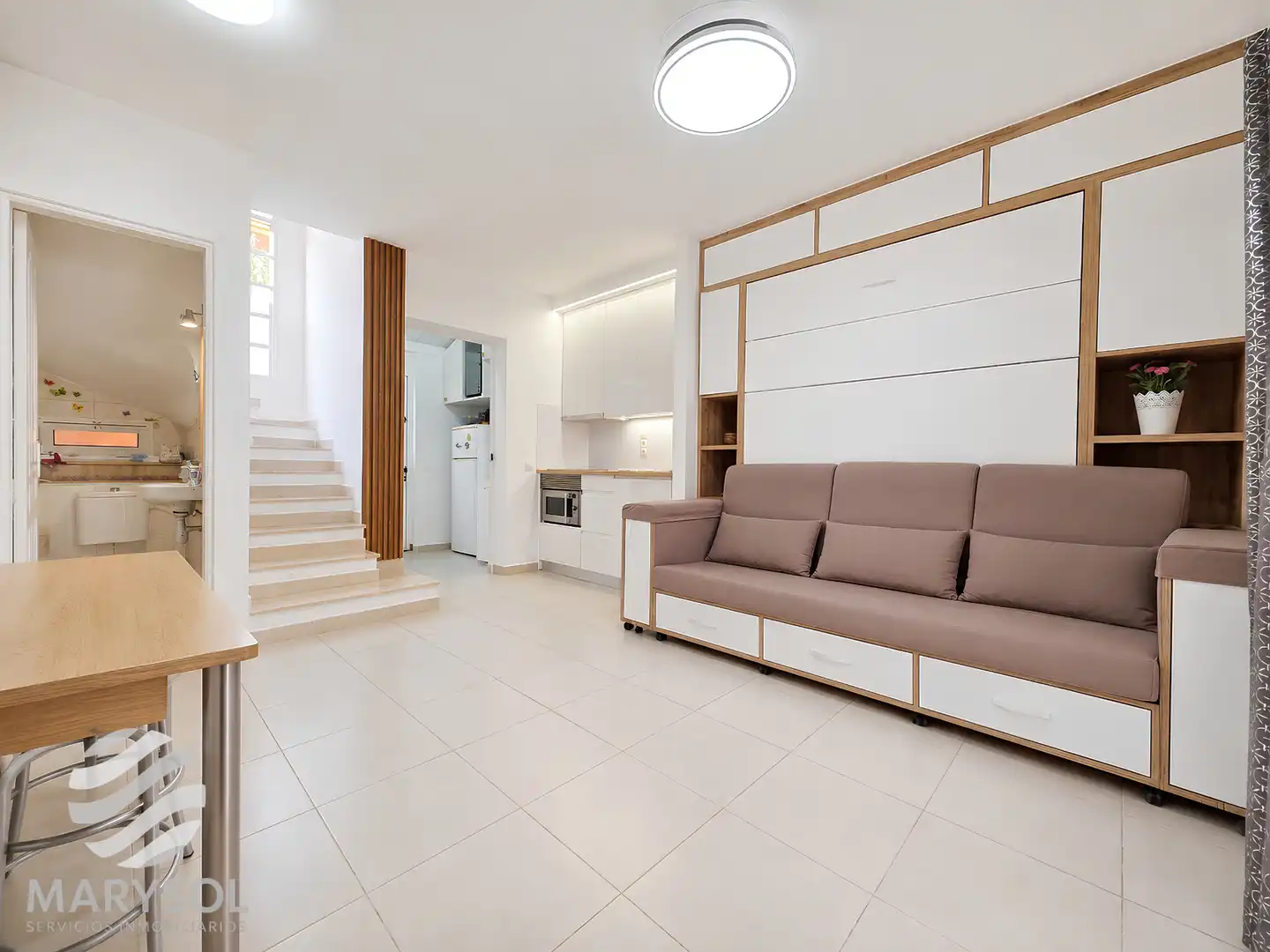 Haus oder Chalet zur Miete in San Bartolomé de Tirajana mit Klimaanlage, Terrasse und Möbliert