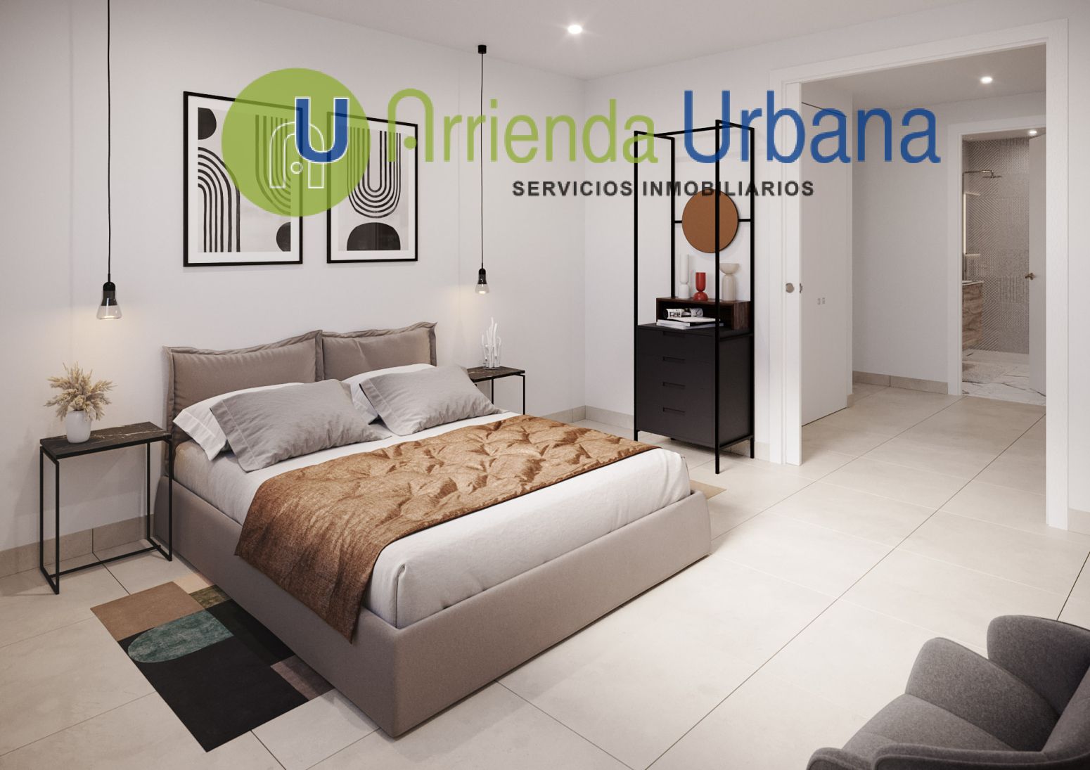 Bedroom of Flat for sale in Santa Pola  with Heating, Storage room and Swimming Pool