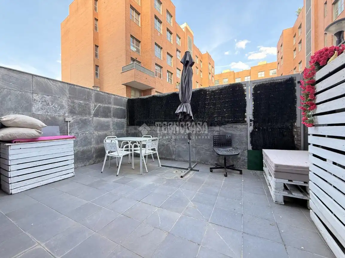 Terrace of Flat for sale in Madrid  with Air Conditioner, Heating and Alarm