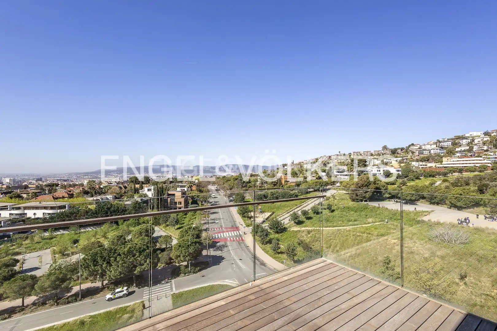 Vista exterior de Ático en venta en Esplugues de Llobregat con Aire acondicionado, Calefacción y Terraza