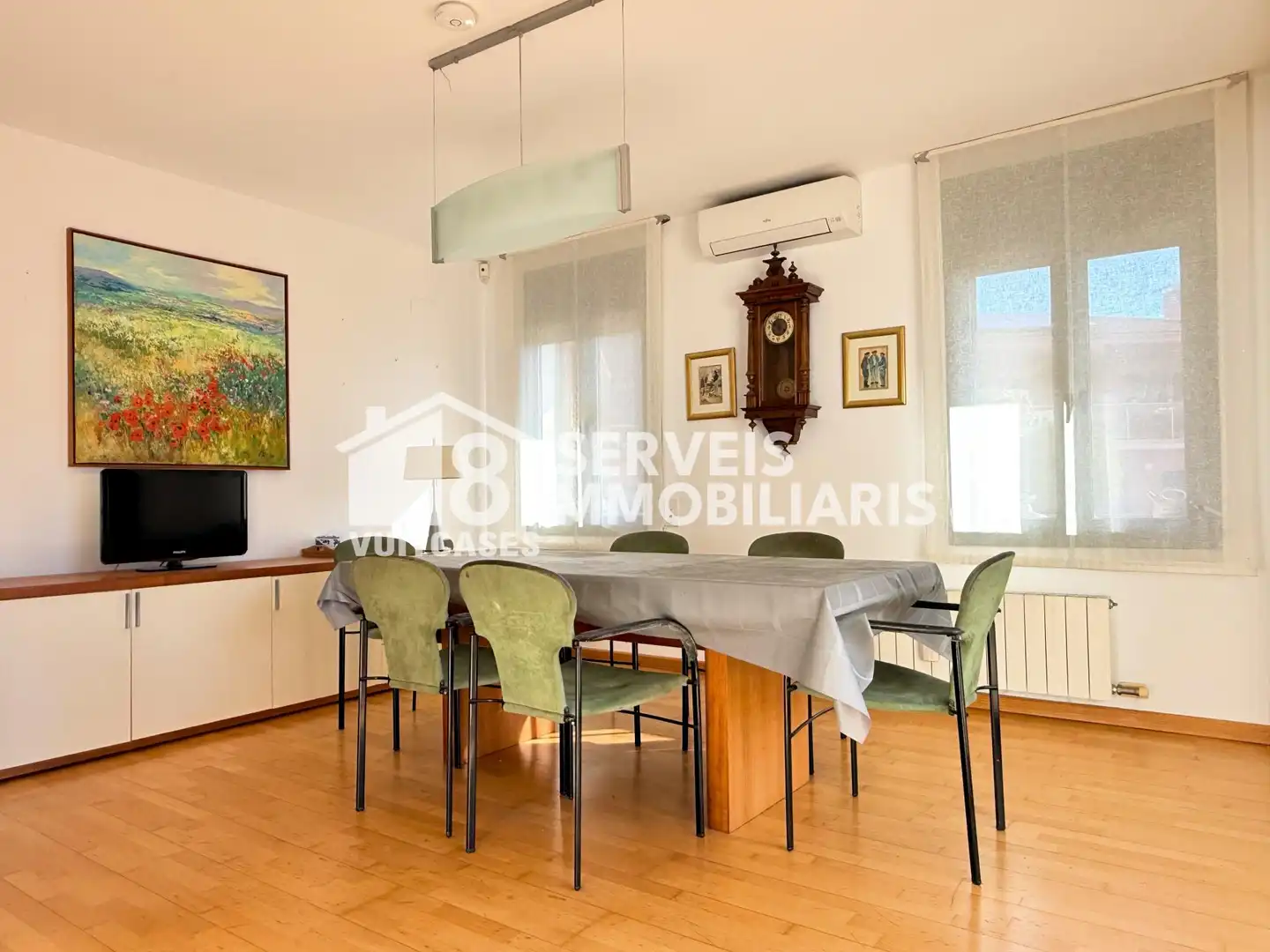 Comedor de Casa o chalet en venta en Sant Vicenç de Montalt con Calefacción, Jardín privado y Piscina