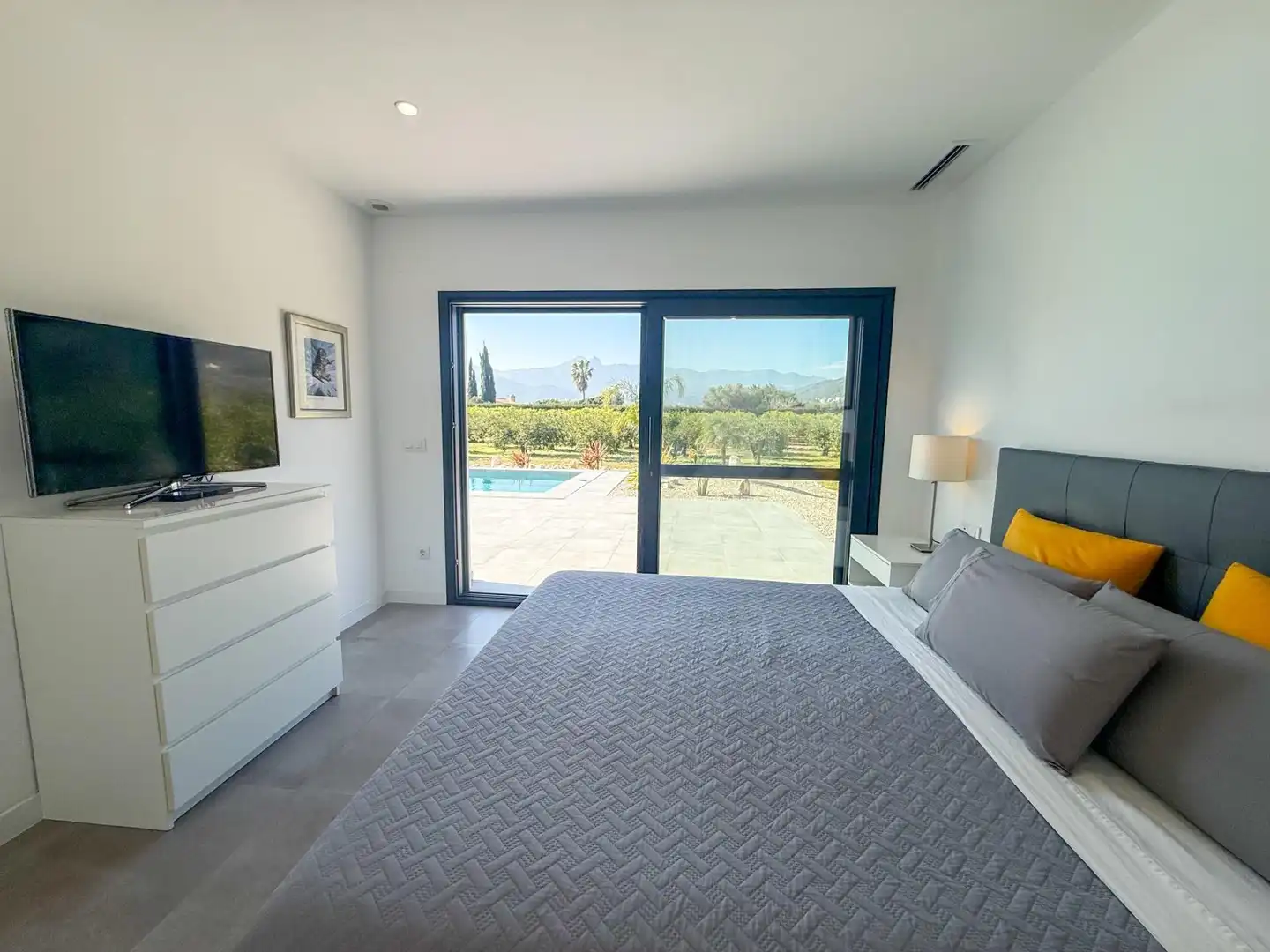 Habitación de Casa o chalet en venta en Tormos con Aire acondicionado, Calefacción y Piscina