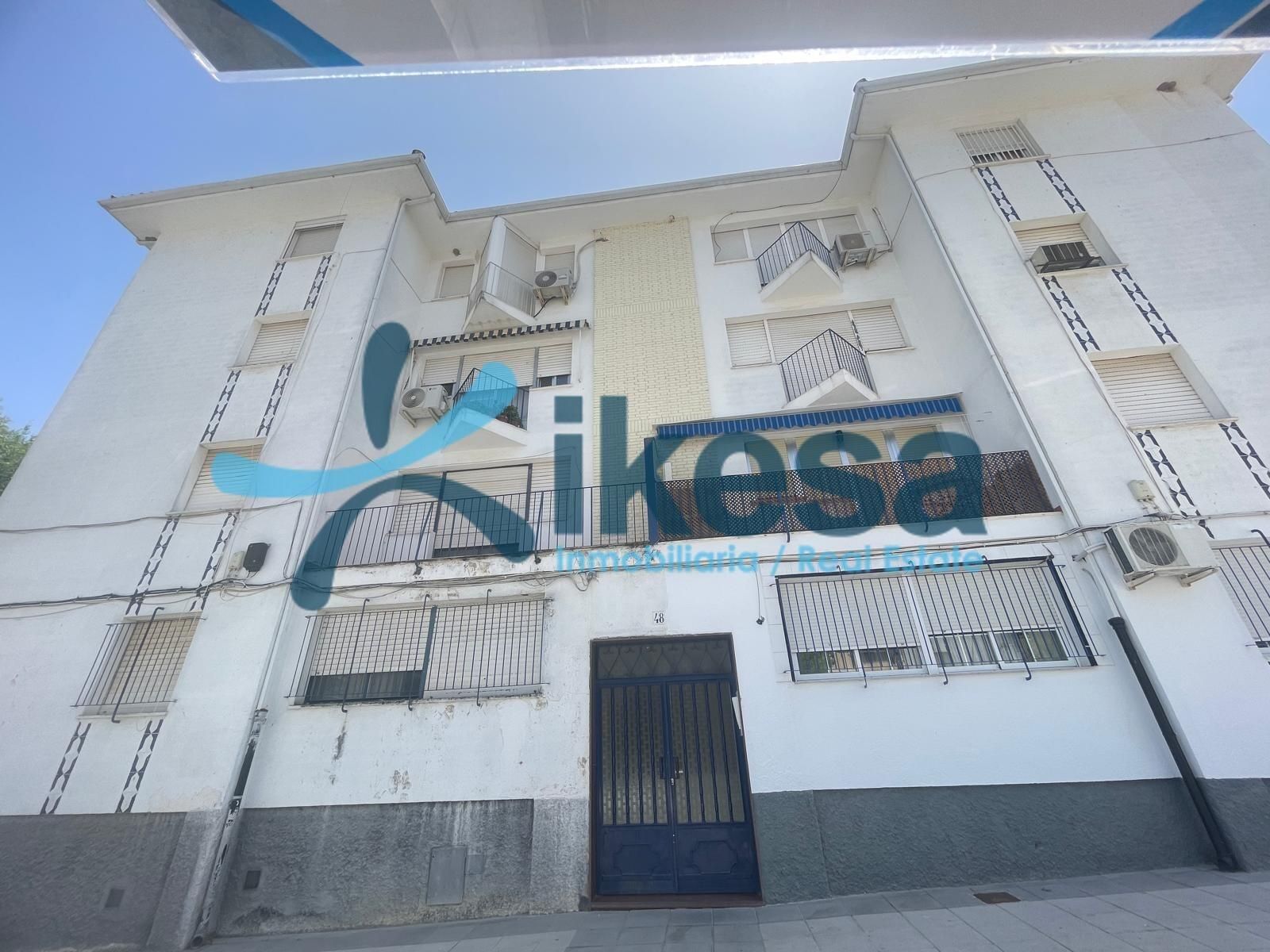 Vista exterior de Pis en venda en Linares amb Jardí privat i Terrassa