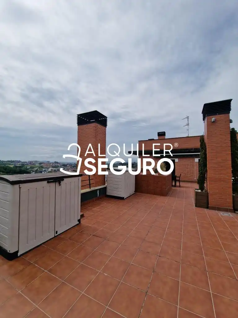Terraza de Piso de alquiler en Getxo  con Calefacción, Terraza y Trastero