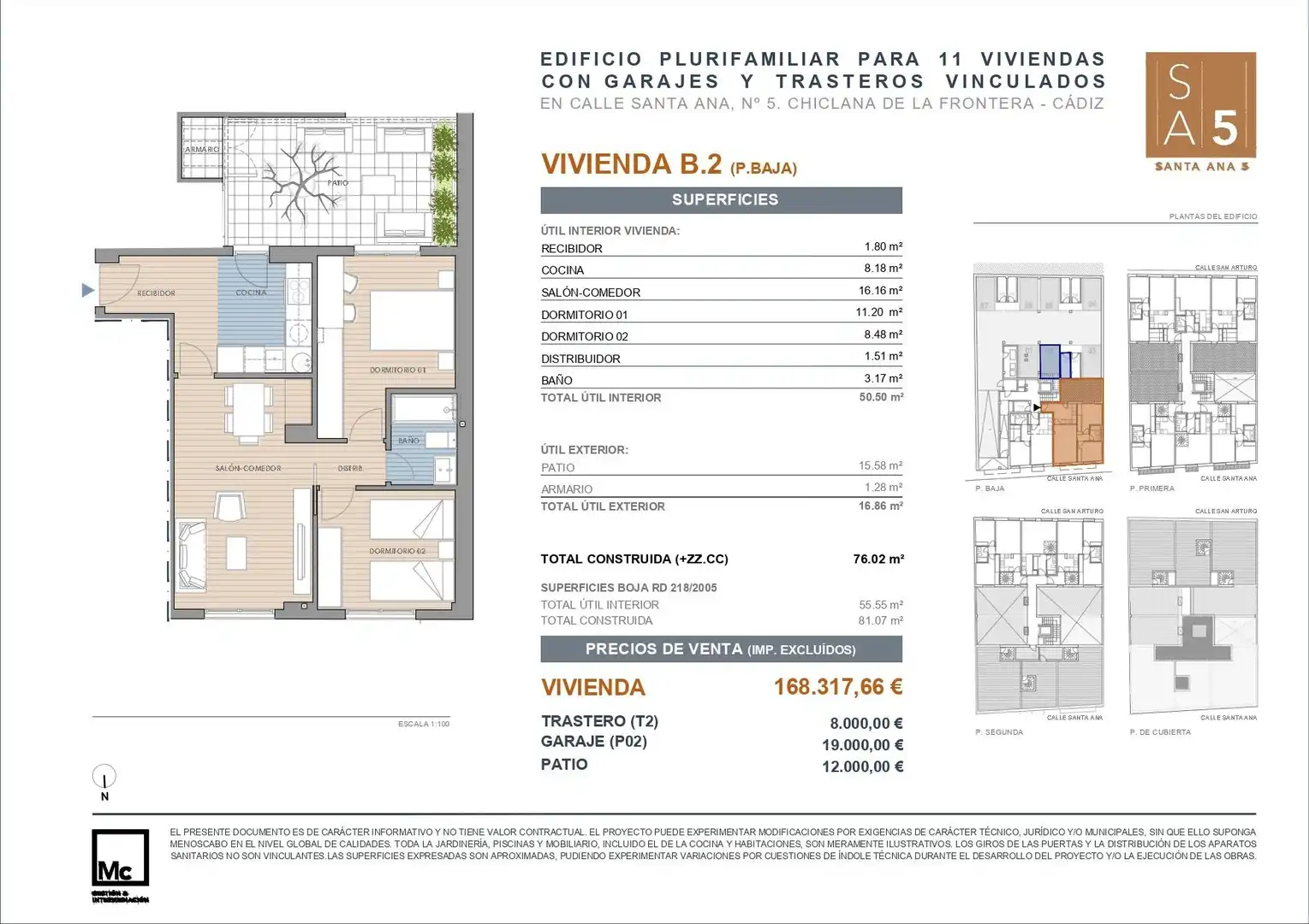 Apartment for sale in Núcleo urbano, imagen 3