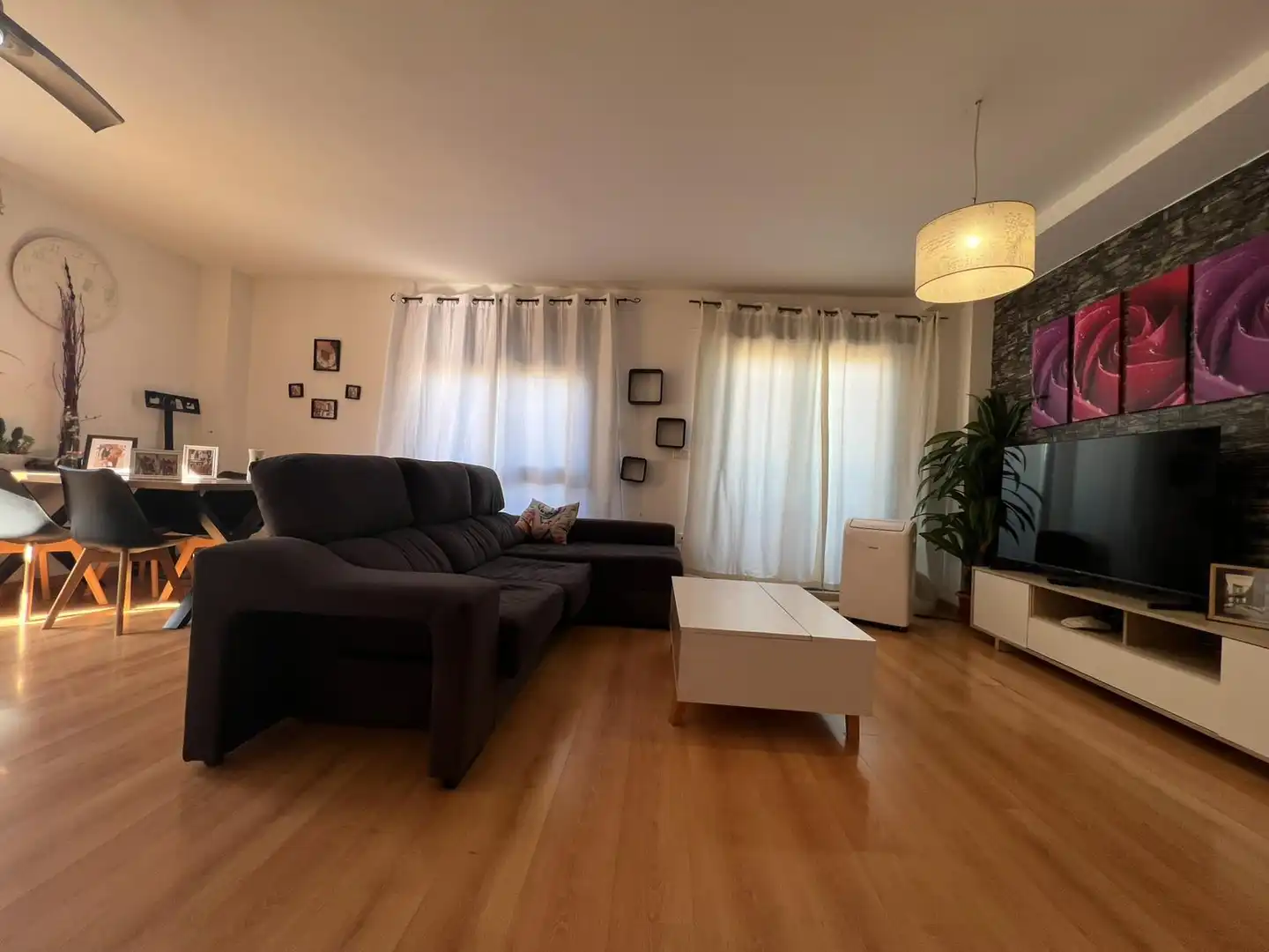Sala d'estar de Àtic en venda en Pedreguer amb Terrassa i Piscina