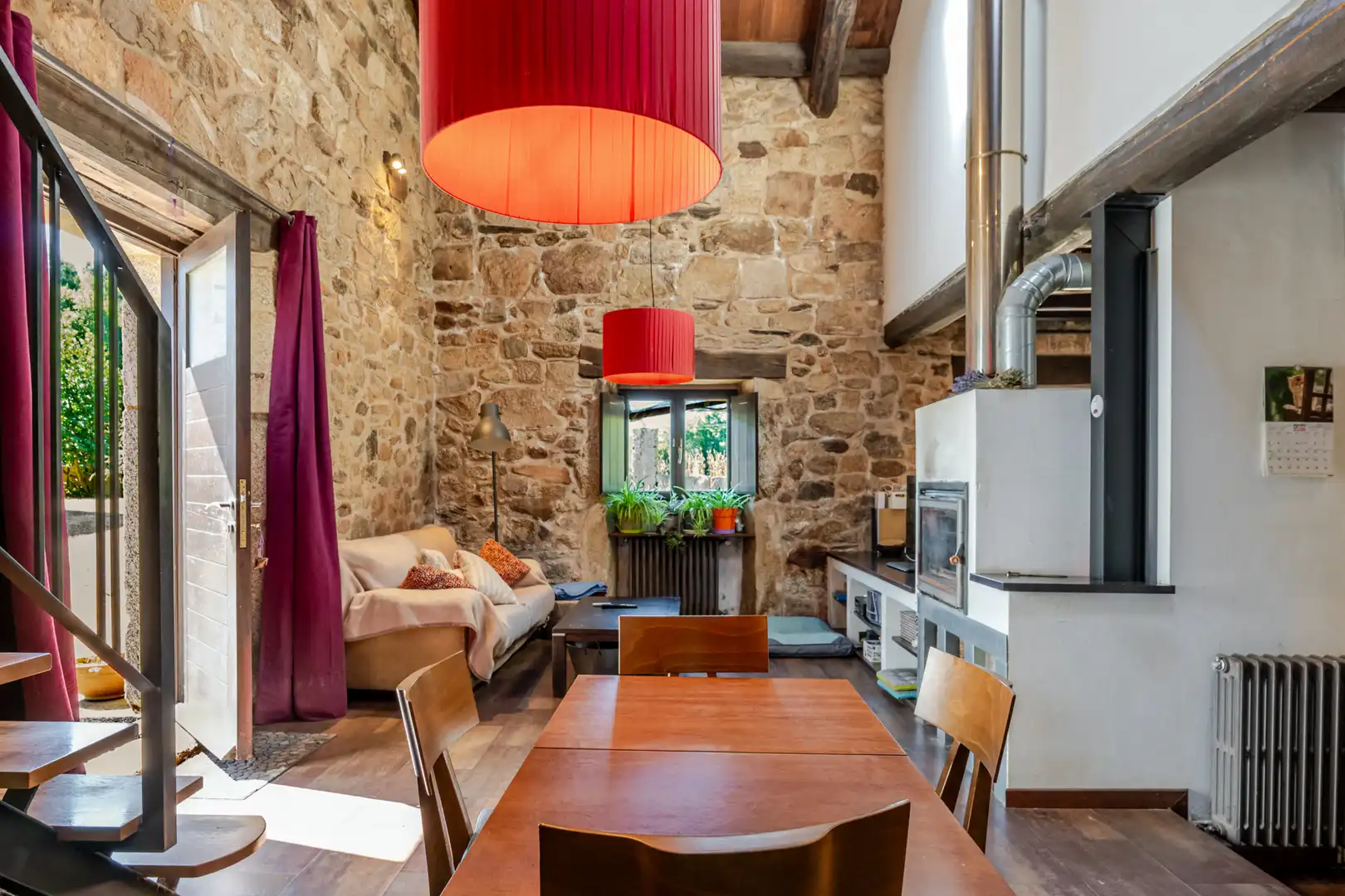 Kitchen of Commercial properties for sale in Friol  with Furnished