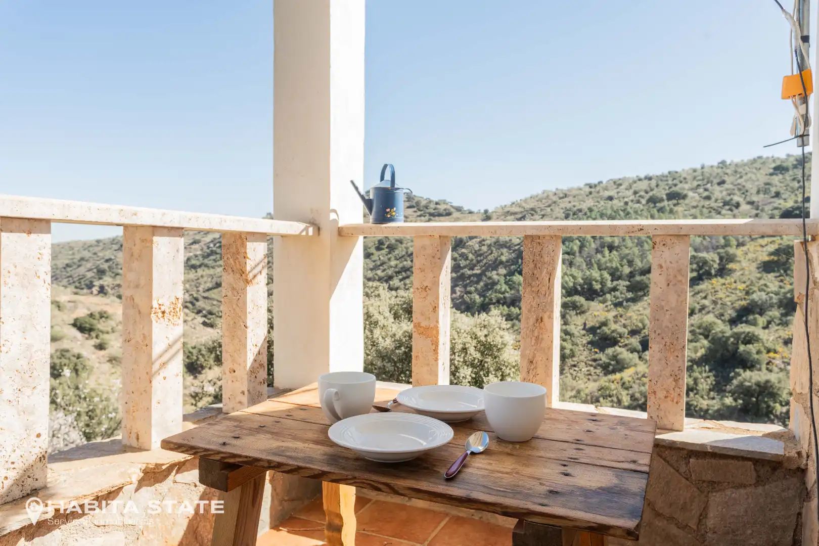 Terrassa de Casa o xalet en venda en Macael amb Jardí privat, Terrassa i Moblat