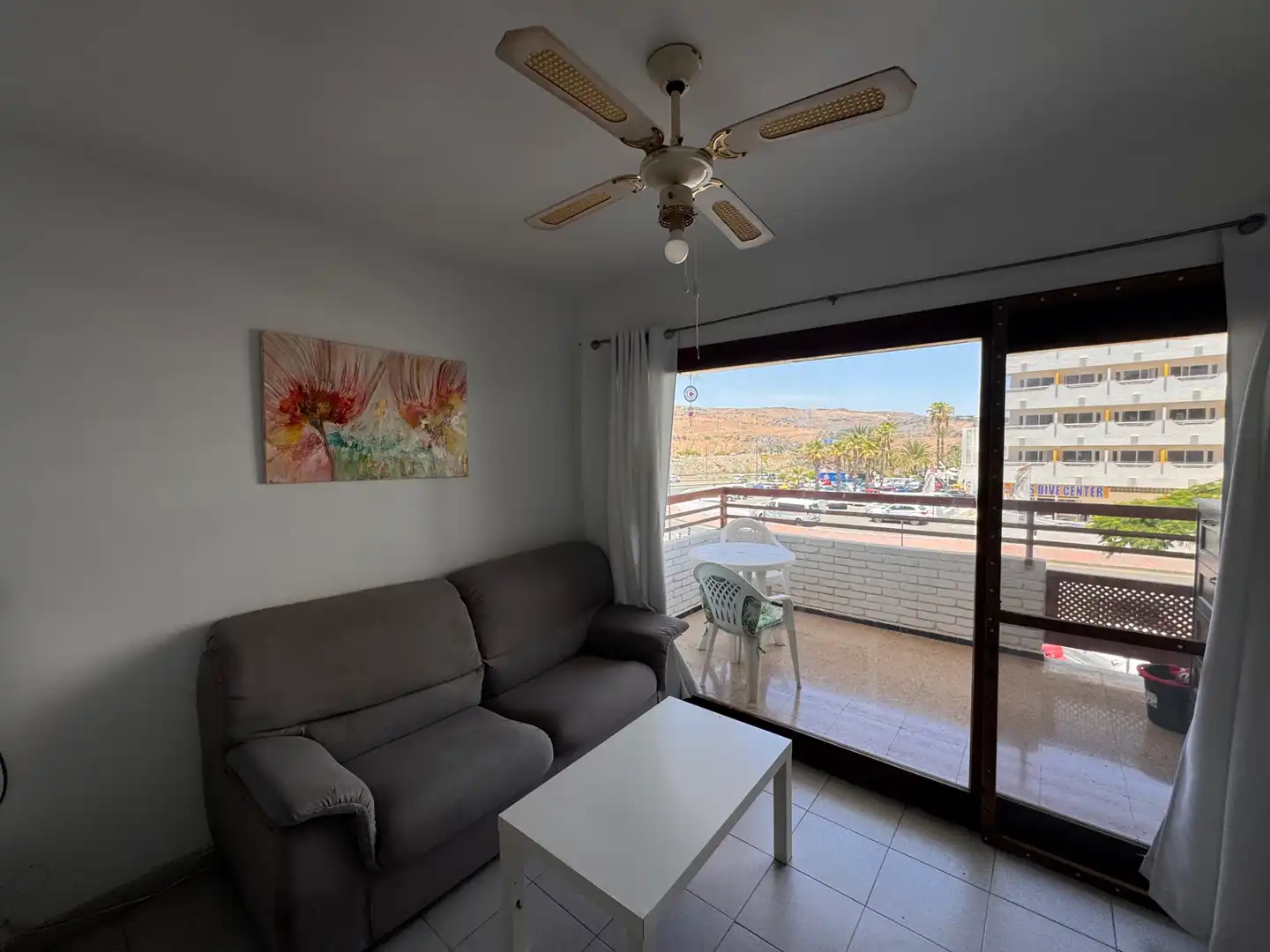 Living room of Apartments for rent in San Bartolomé de Tirajana  with Furnished, Washing machine and Microwave