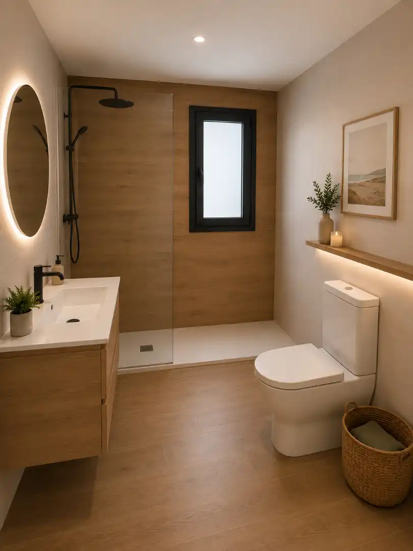Bathroom of Flat for sale in Madrid  with Air Conditioner, Heating and Terrace