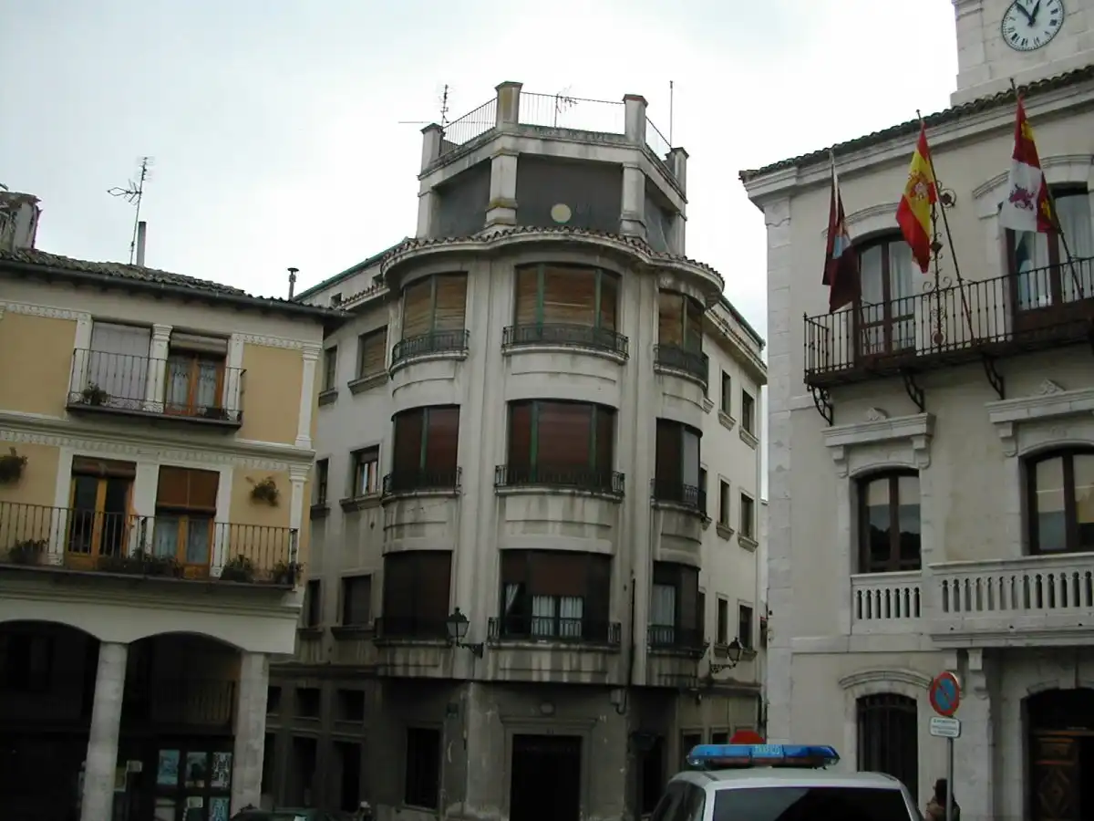 Vista exterior de Pis en venda en Cuéllar