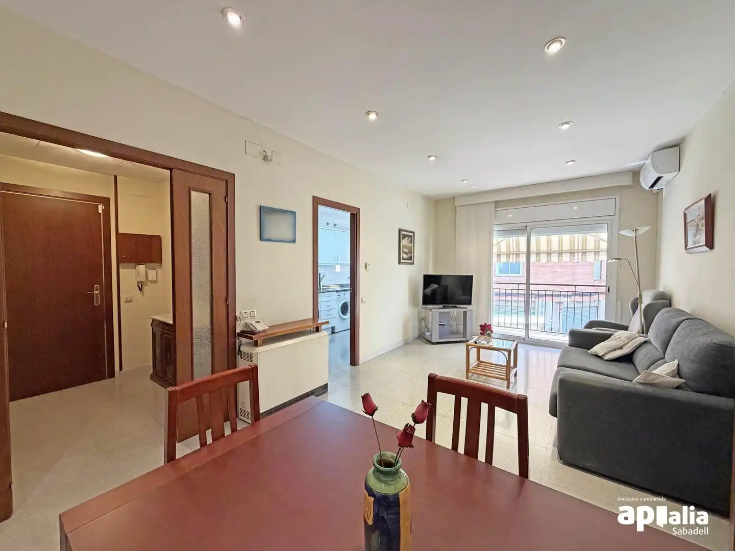 Sala de estar de Piso en venta en Sabadell con Calefacción y Balcón
