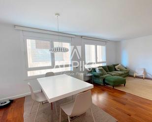 Exterior view of Flat to rent in  Barcelona Capital  with Heating, Parquet flooring and Furnished