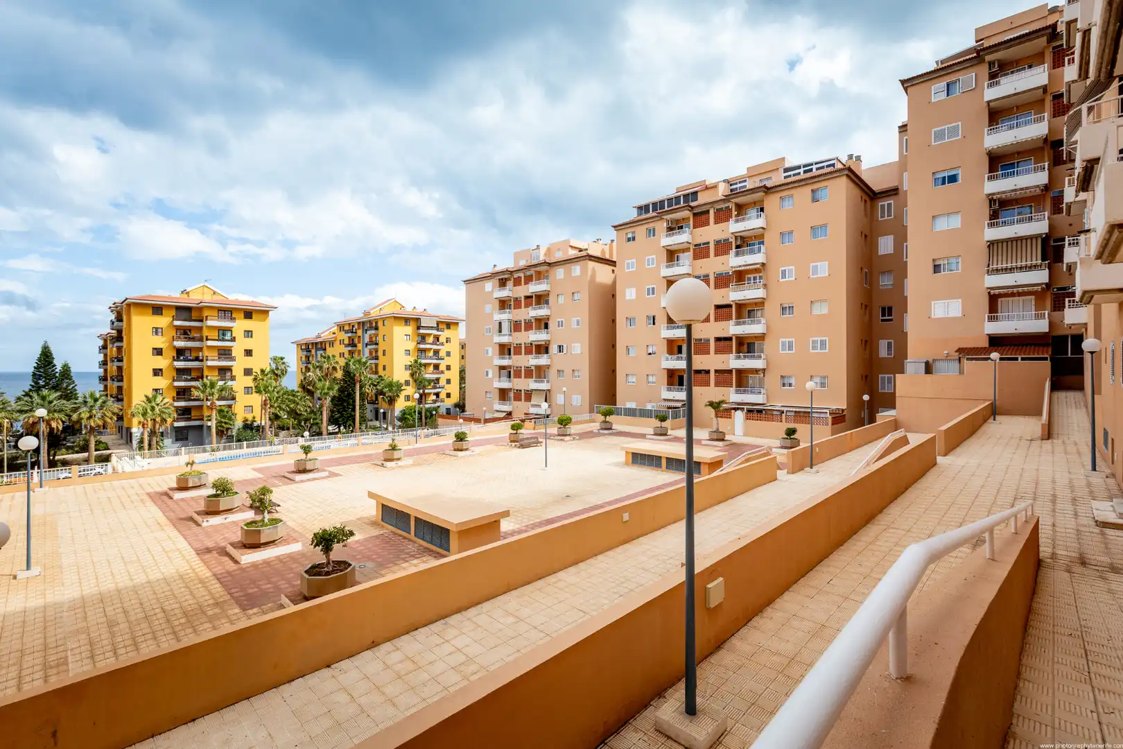 Terrace of Apartments for rent in Candelaria  with Air Conditioner, Heating and Parquet flooring