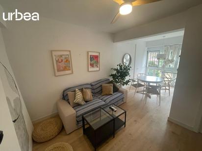Living room of Flat for sale in Málaga Capital  with Terrace and Balcony