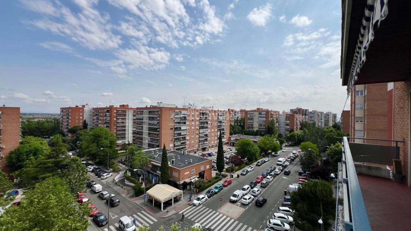 Vista exterior de Pis en venda en  Madrid Capital amb Aire condicionat, Calefacció i Parquet