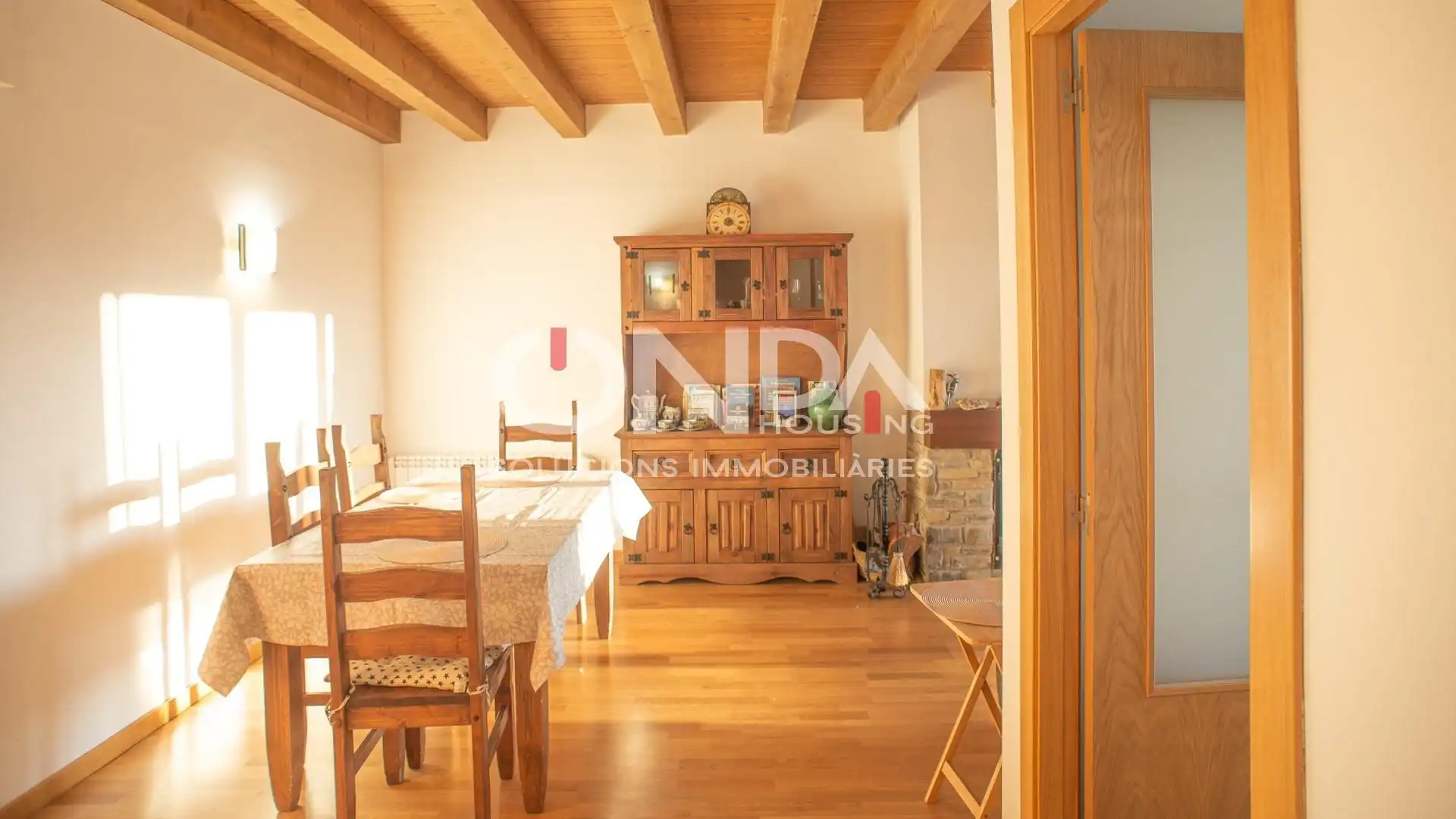 Comedor de Piso en venta en El Pont de Suert con Calefacción, Terraza y Amueblado