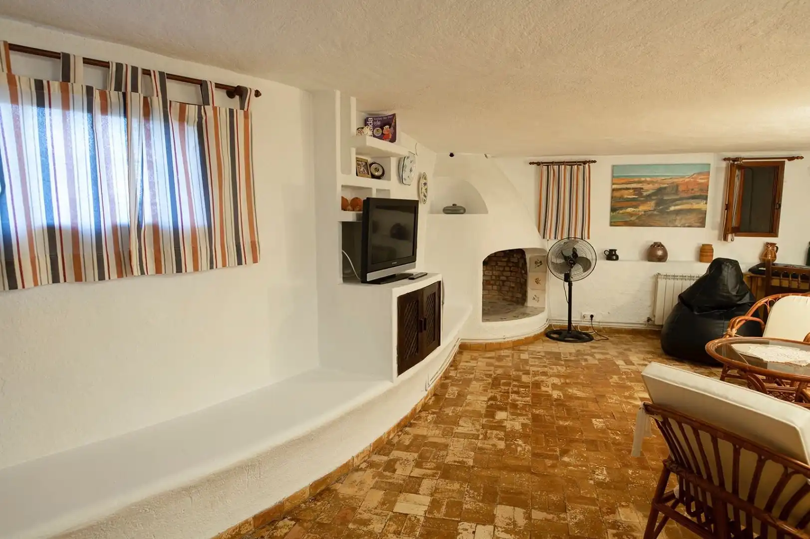 Living room of Houses for sale in Jávea / Xàbia  with Private garden, Terrace and Storage room