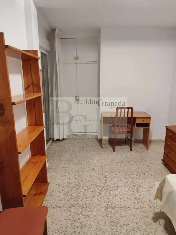 Bedroom of Flat for rent in Granada  with Furnished and Balcony