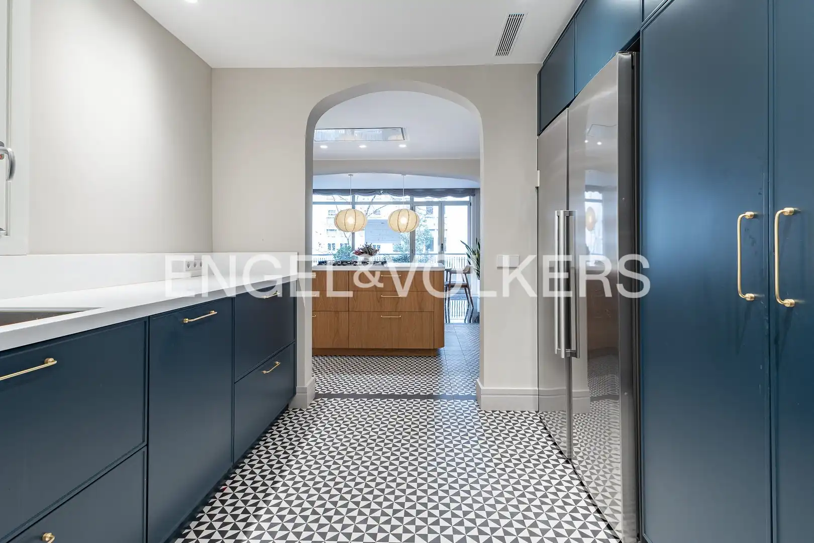 Kitchen of Flat for sale in Barcelona  with Air Conditioner, Heating and Parquet flooring