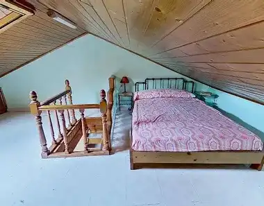 Schlafzimmer von Einfamilien-Reihenhaus zum Verkauf in Laviana mit Möbliert
