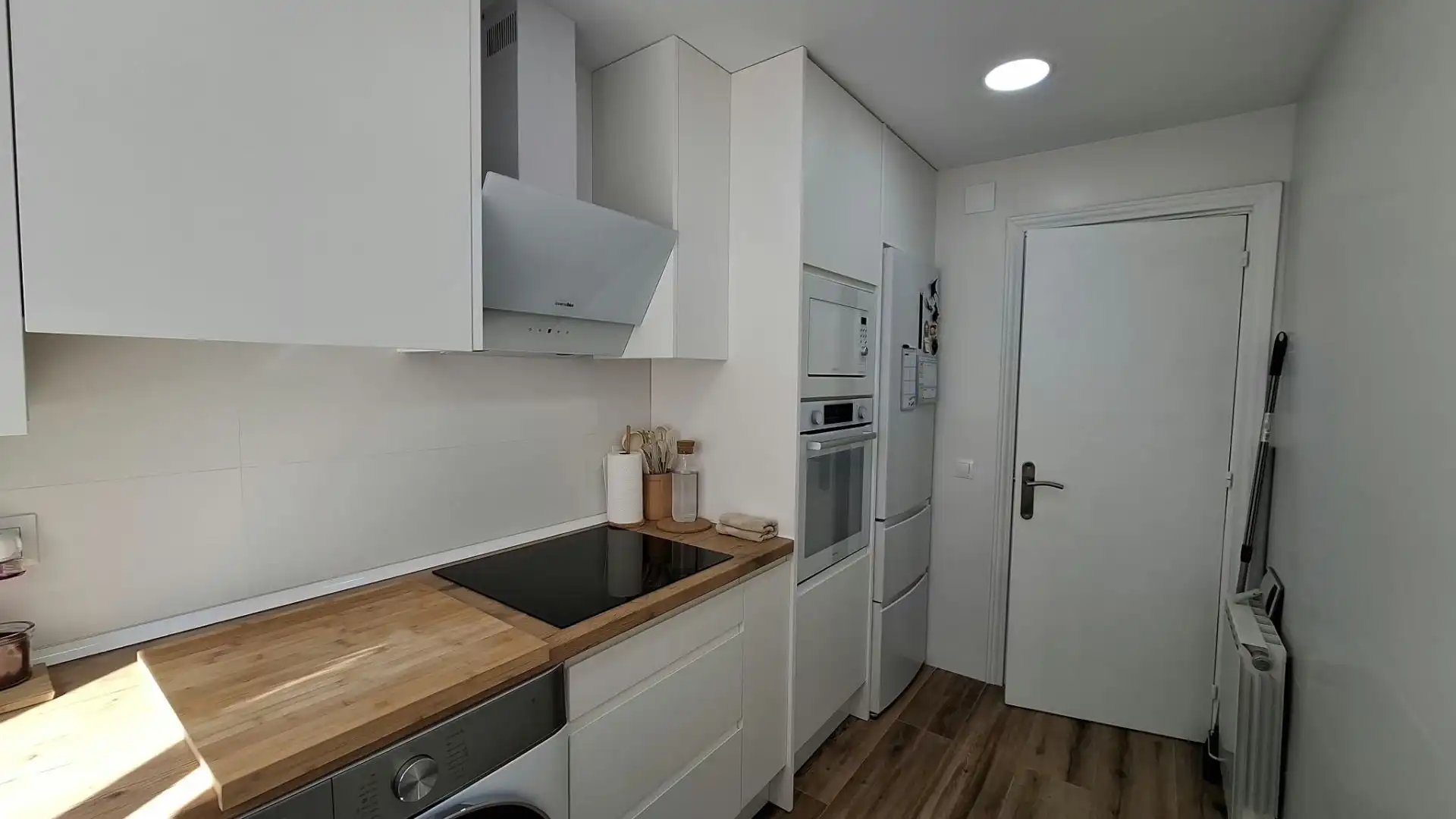 Kitchen of Flat for sale in Vallirana  with Air Conditioner, Heating and Terrace