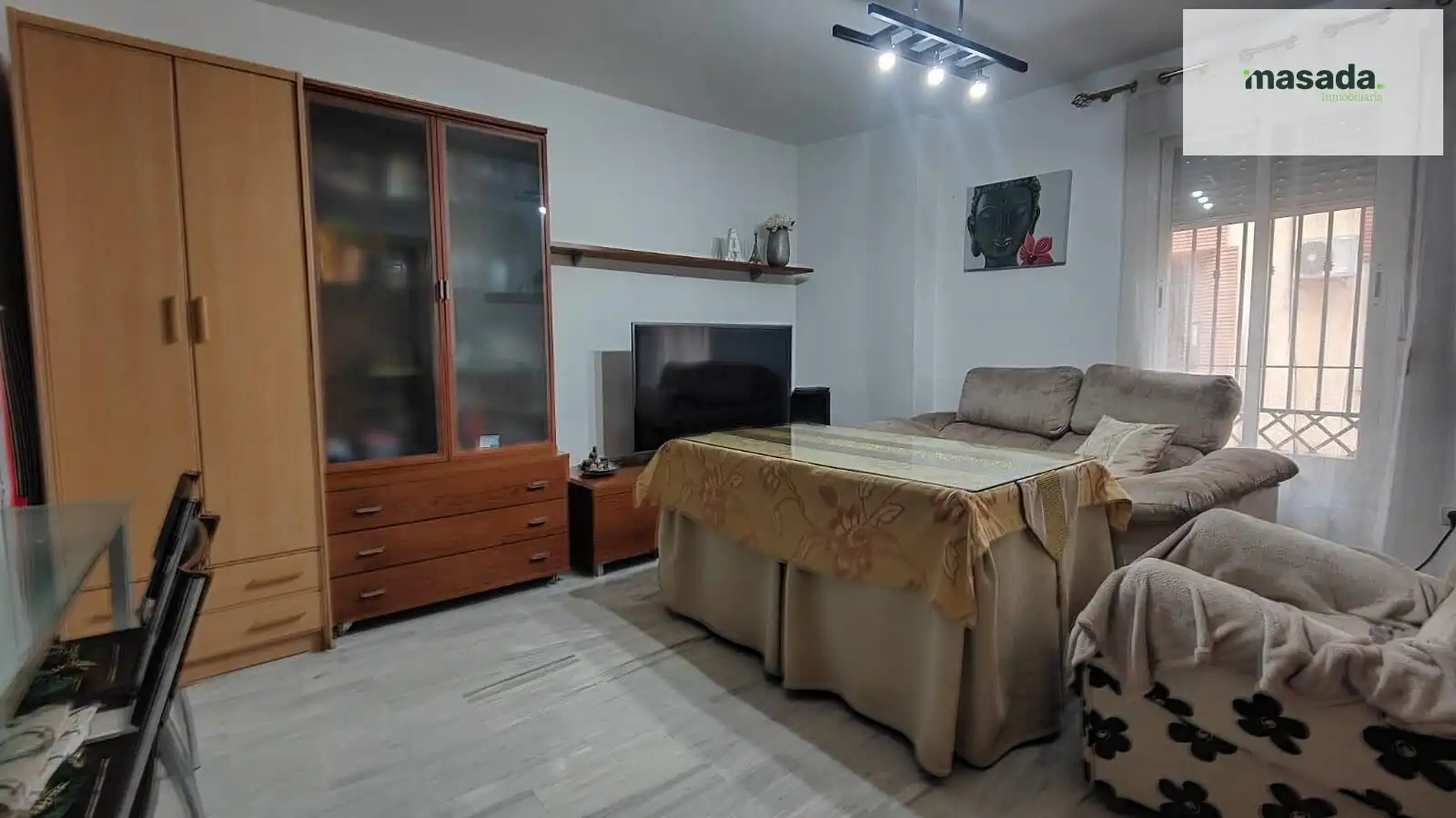 Sala d'estar de Pis en venda en Las Gabias amb Moblat
