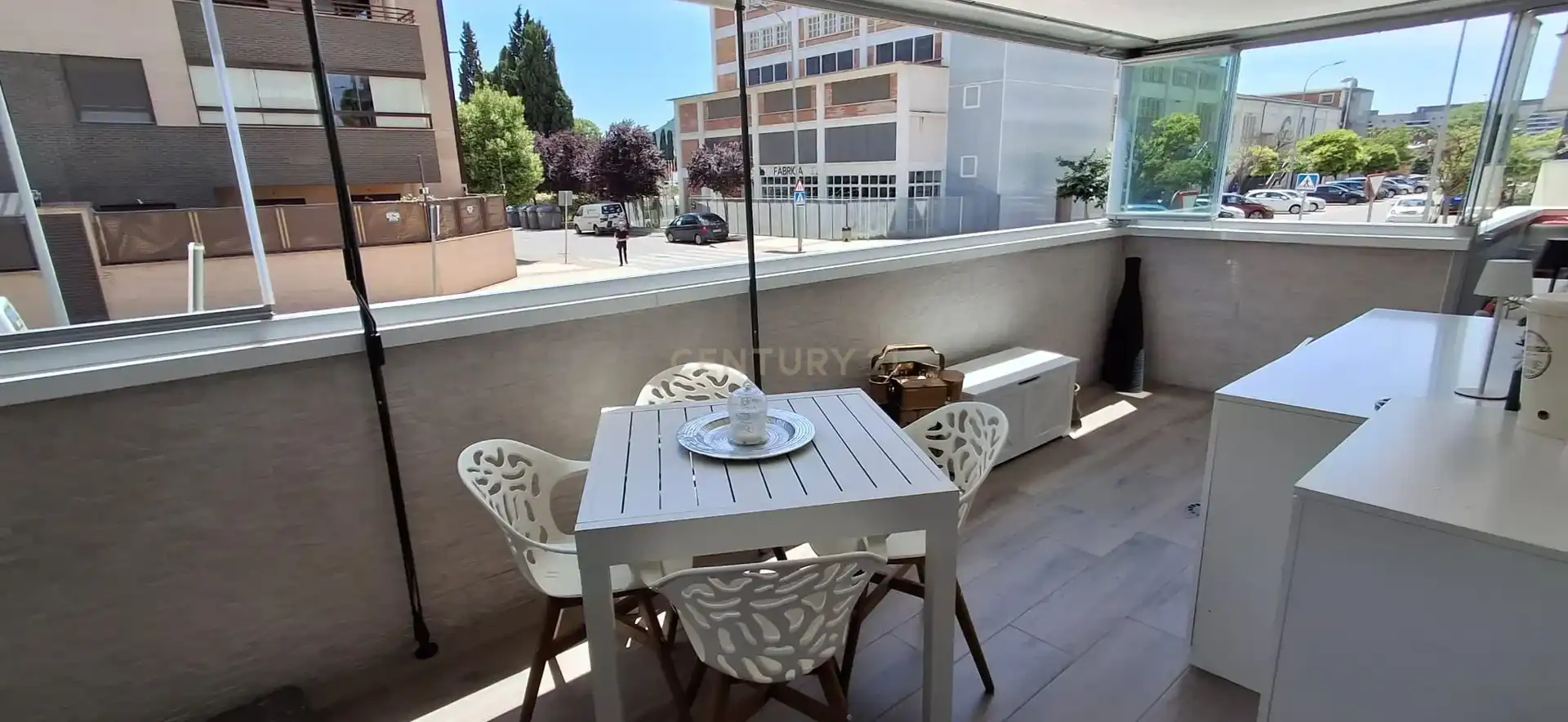 Terraza de Apartamento en venta en Alcalá de Henares con Aire acondicionado, Trastero y Piscina comunitaria