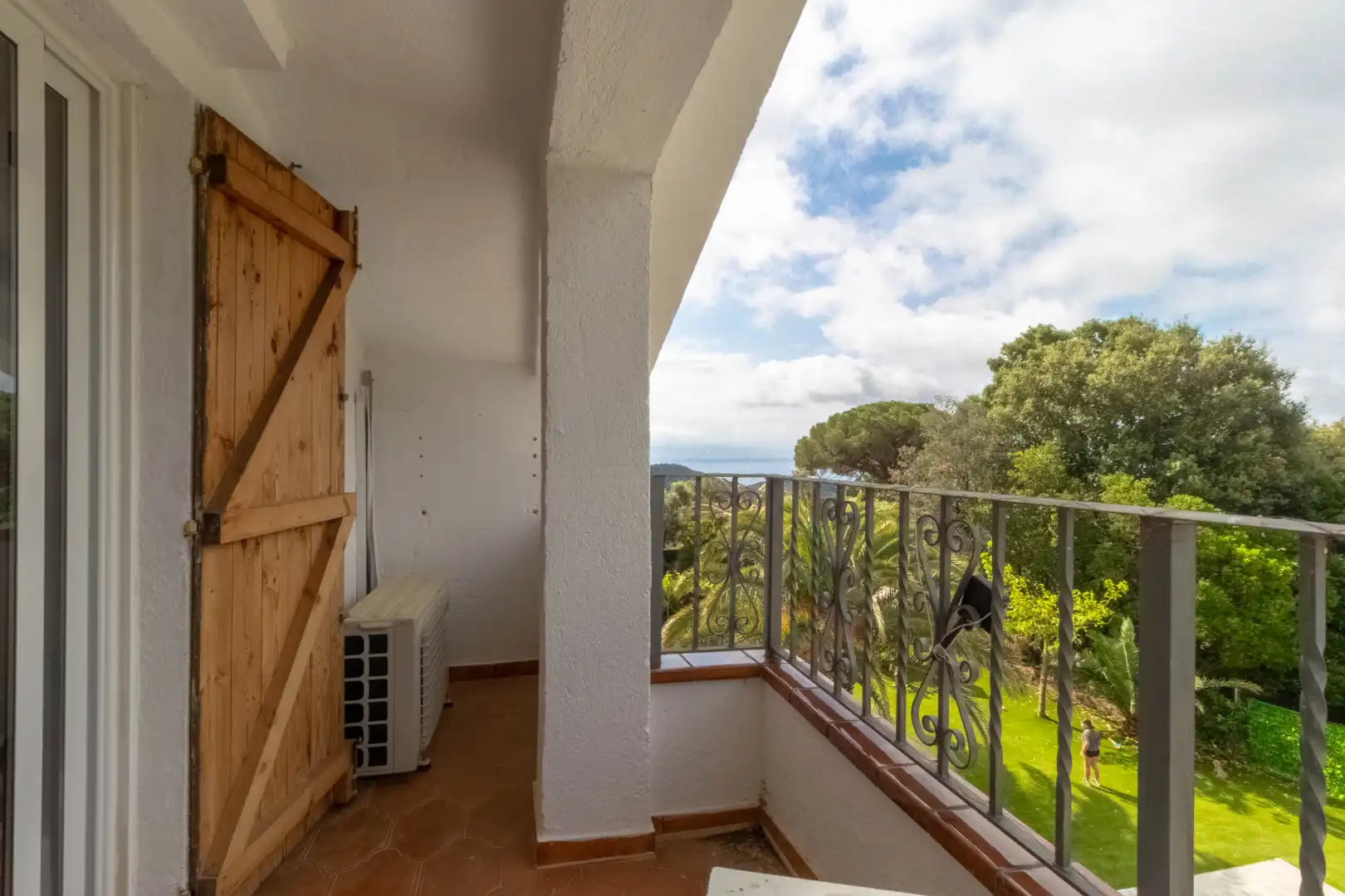 Terrassa de Casa o xalet en venda en Sant Cebrià de Vallalta amb Aire condicionat, Calefacció i Jardí privat