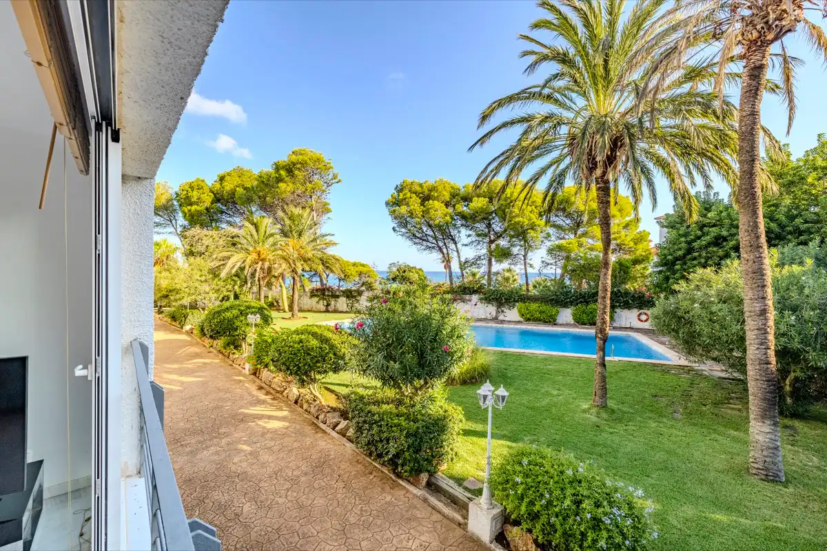 Garden of Apartments for sale in Dénia  with Air Conditioner and Community pool