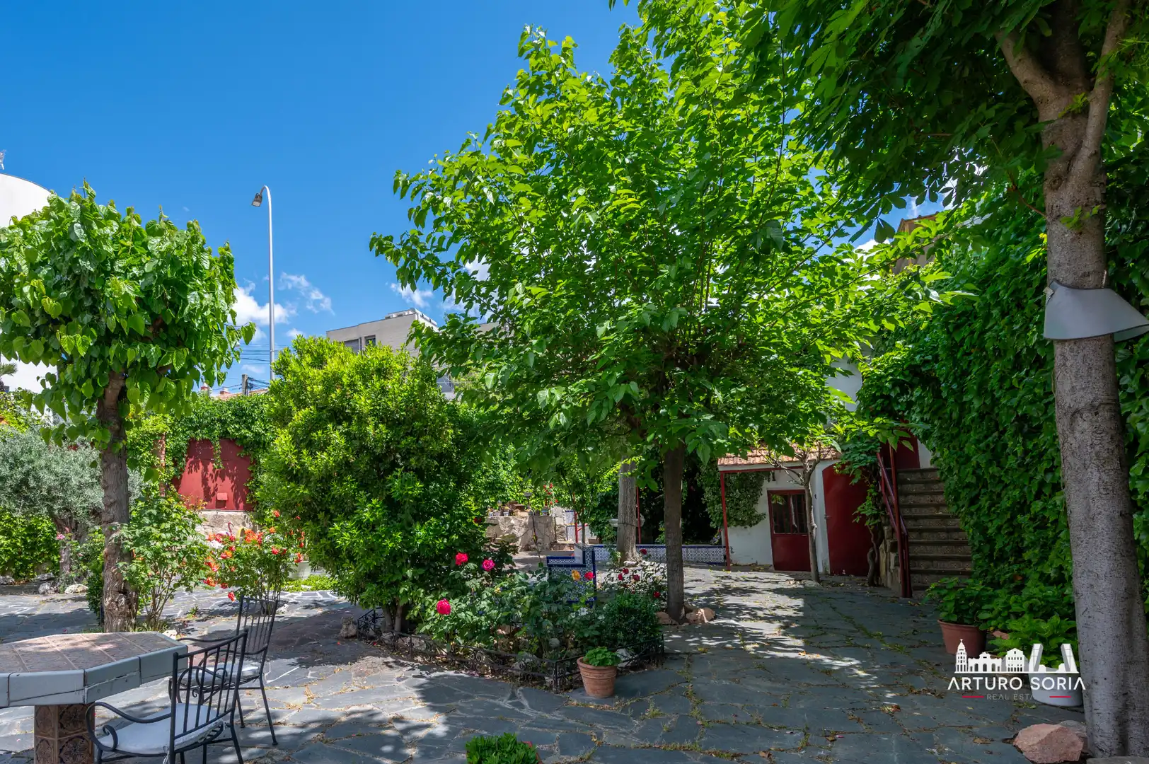 Jardín de Casa o chalet en venta en Madrid con Calefacción y Jardín privado