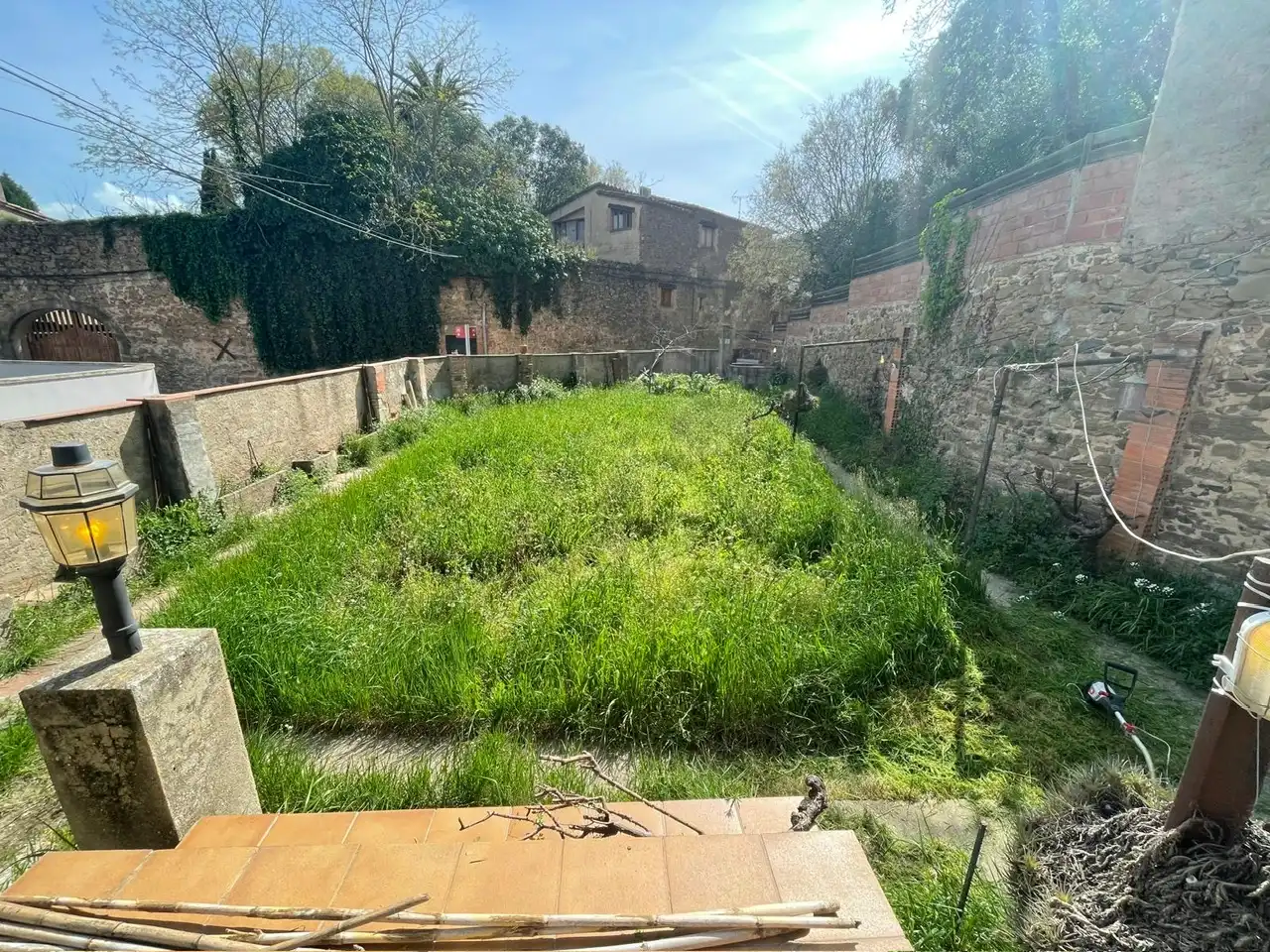 Jardín de Finca rústica en venta en Rupià con Terraza, Amueblado y Balcón