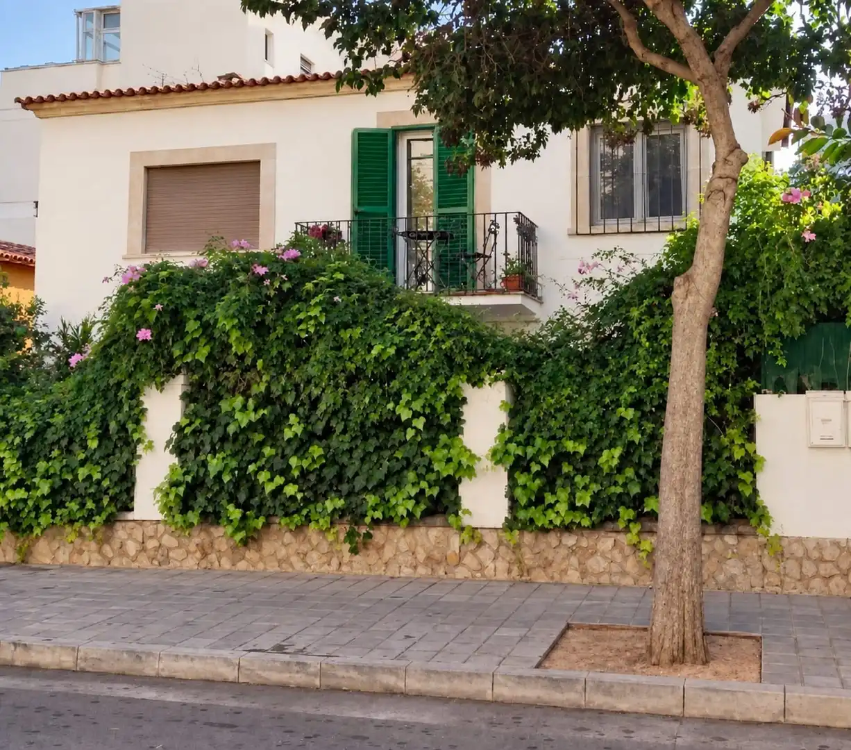 Vista exterior de Pis en venda en  Palma de Mallorca amb Aire condicionat, Terrassa i Balcó