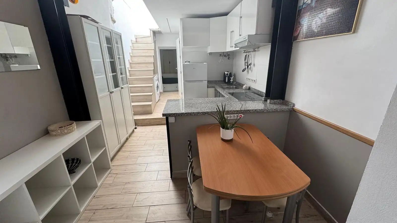 Cocina de Casa adosada de alquiler en Málaga con Aire acondicionado y Terraza