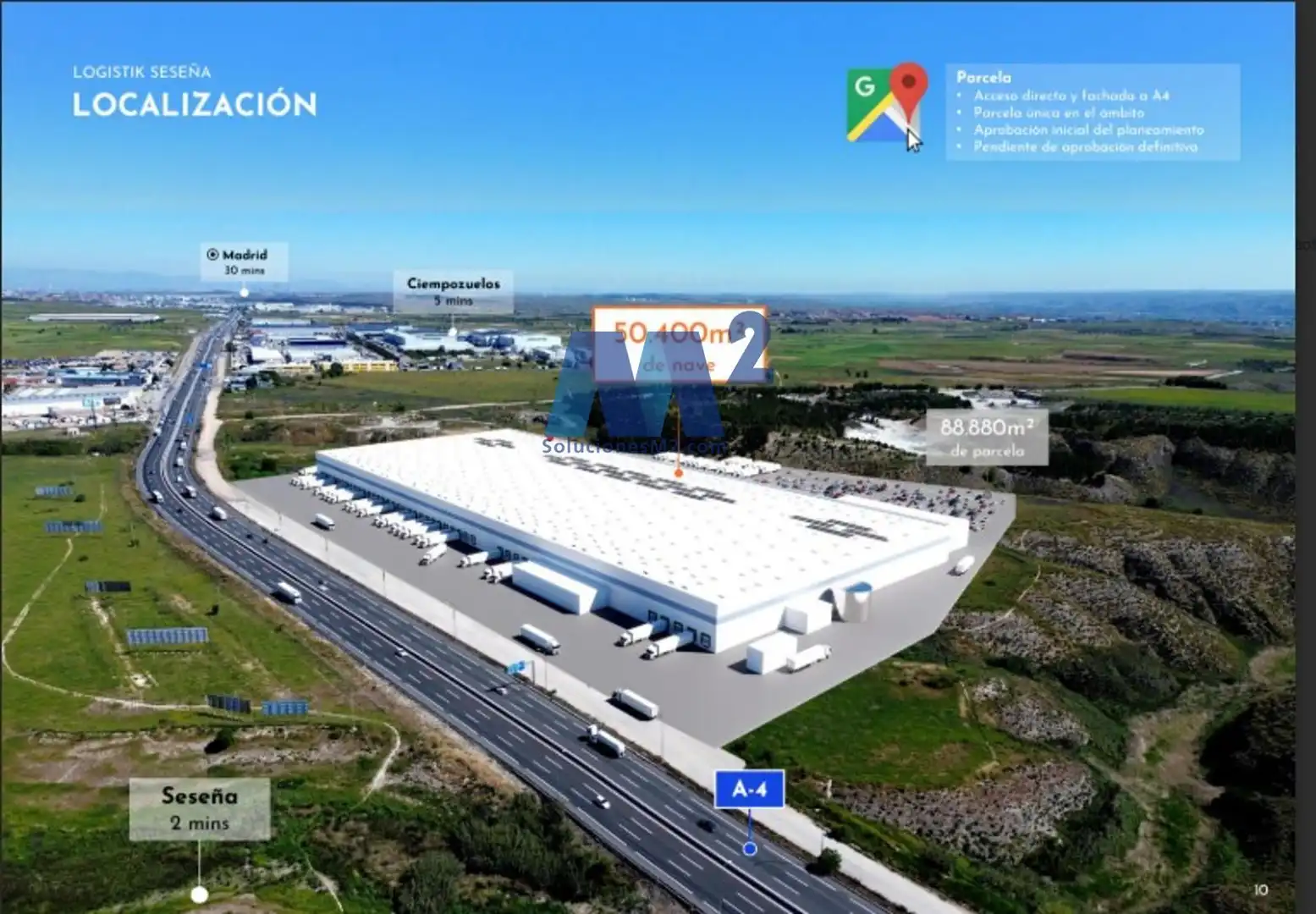 Nau industrial de lloguer a Carretera de Andalucía Km35, Centro