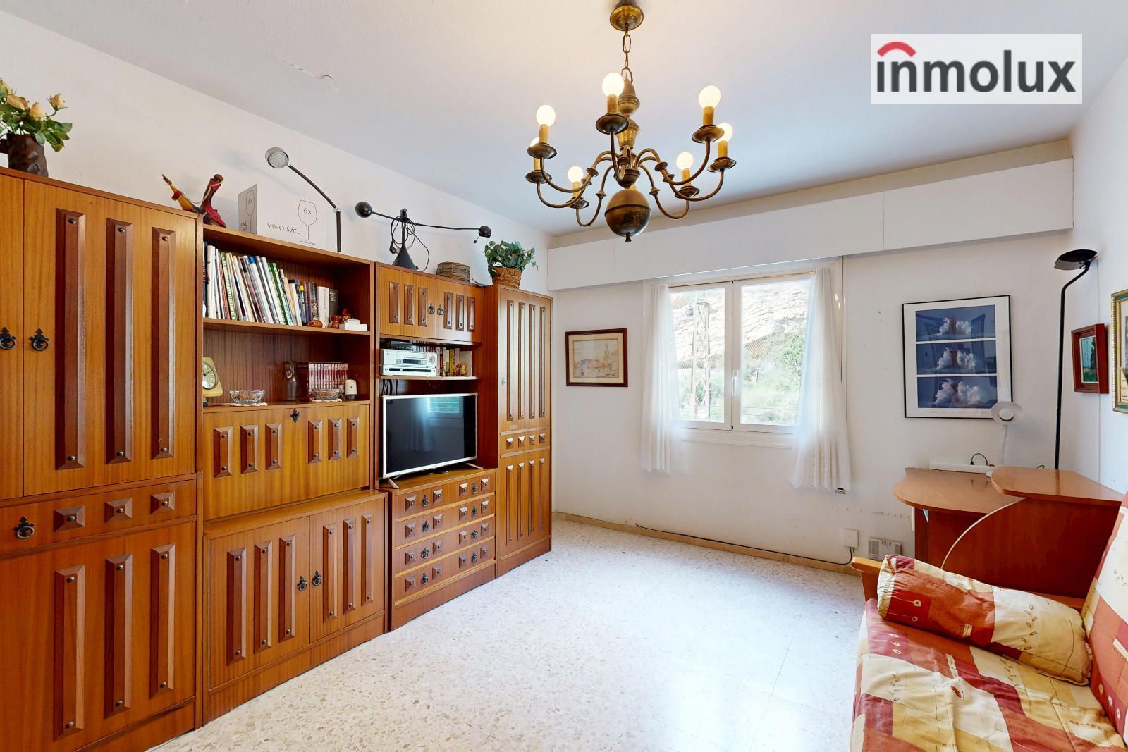 Sala d'estar de Pis en venda en Alicante / Alacant amb Piscina i Piscina comunitària