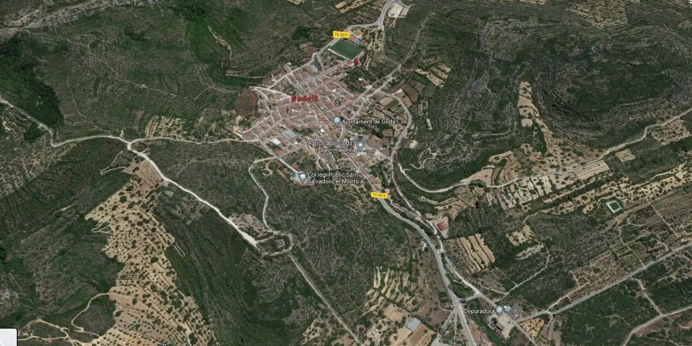 Rural land for sale in Godall, imagen 2