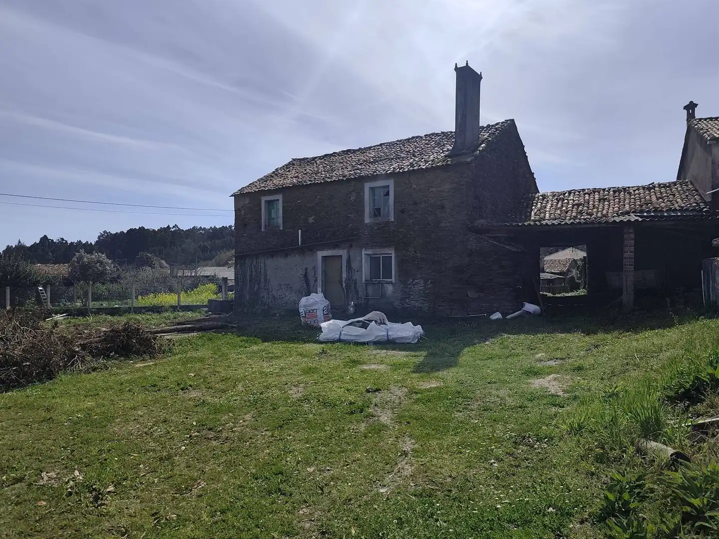 Exterior view of Houses for sale in O Pino 