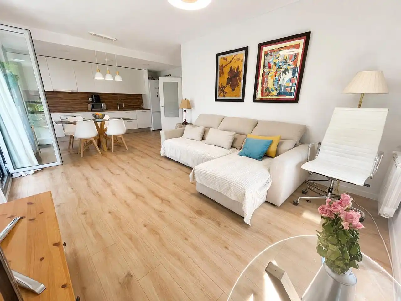 Sala de estar de Planta baja en venta en Villalbilla con Calefacción, Jardín privado y Terraza