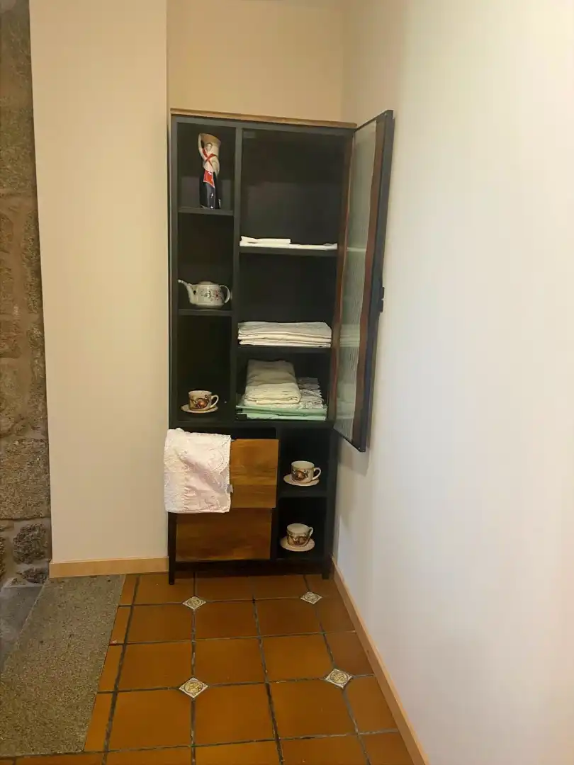 Schlafzimmer von Country house zur Miete in Barro mit Heizung, Möbliert und Waschmaschine