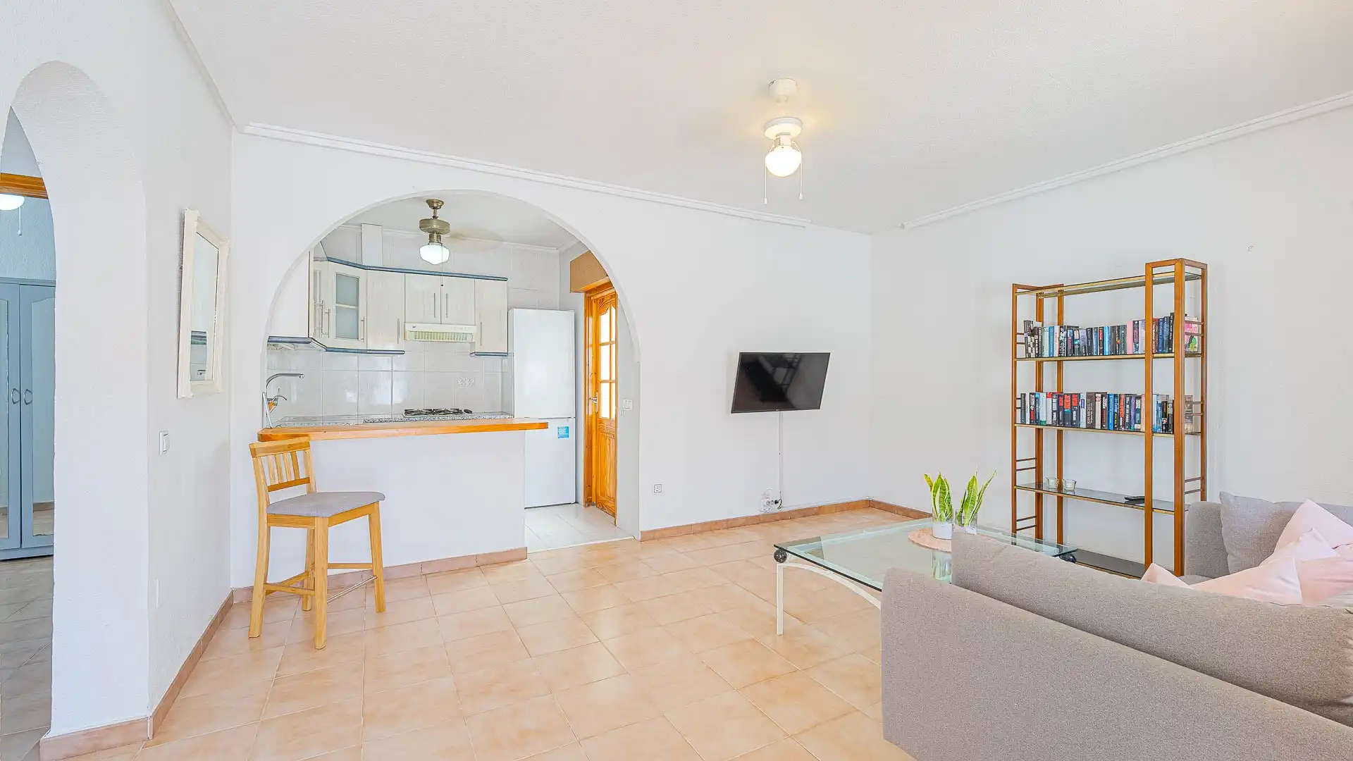 Sala de estar de Apartamento en venta en Rojales con Terraza