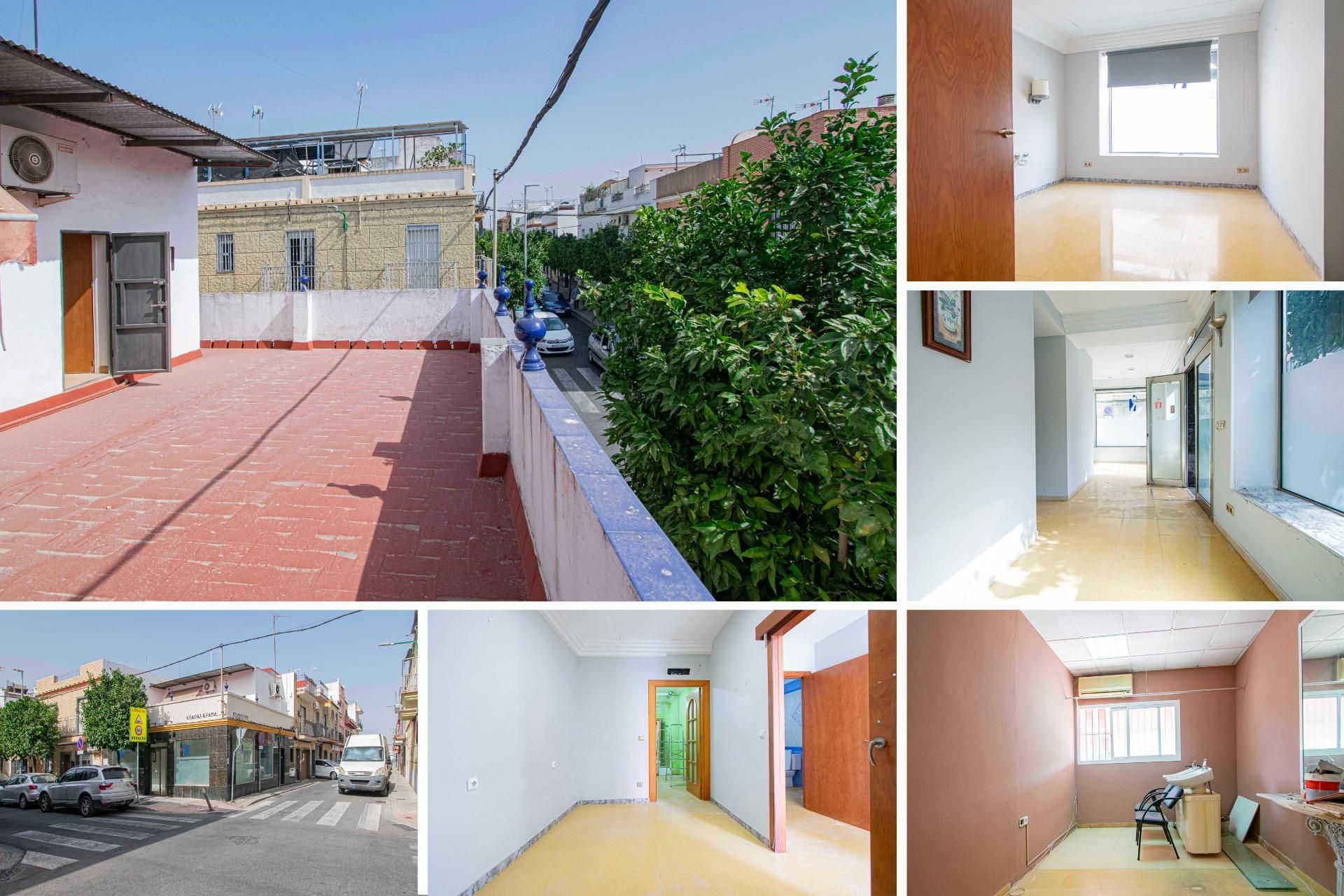 Vista exterior de Casa o chalet en venta en  Sevilla Capital con Terraza
