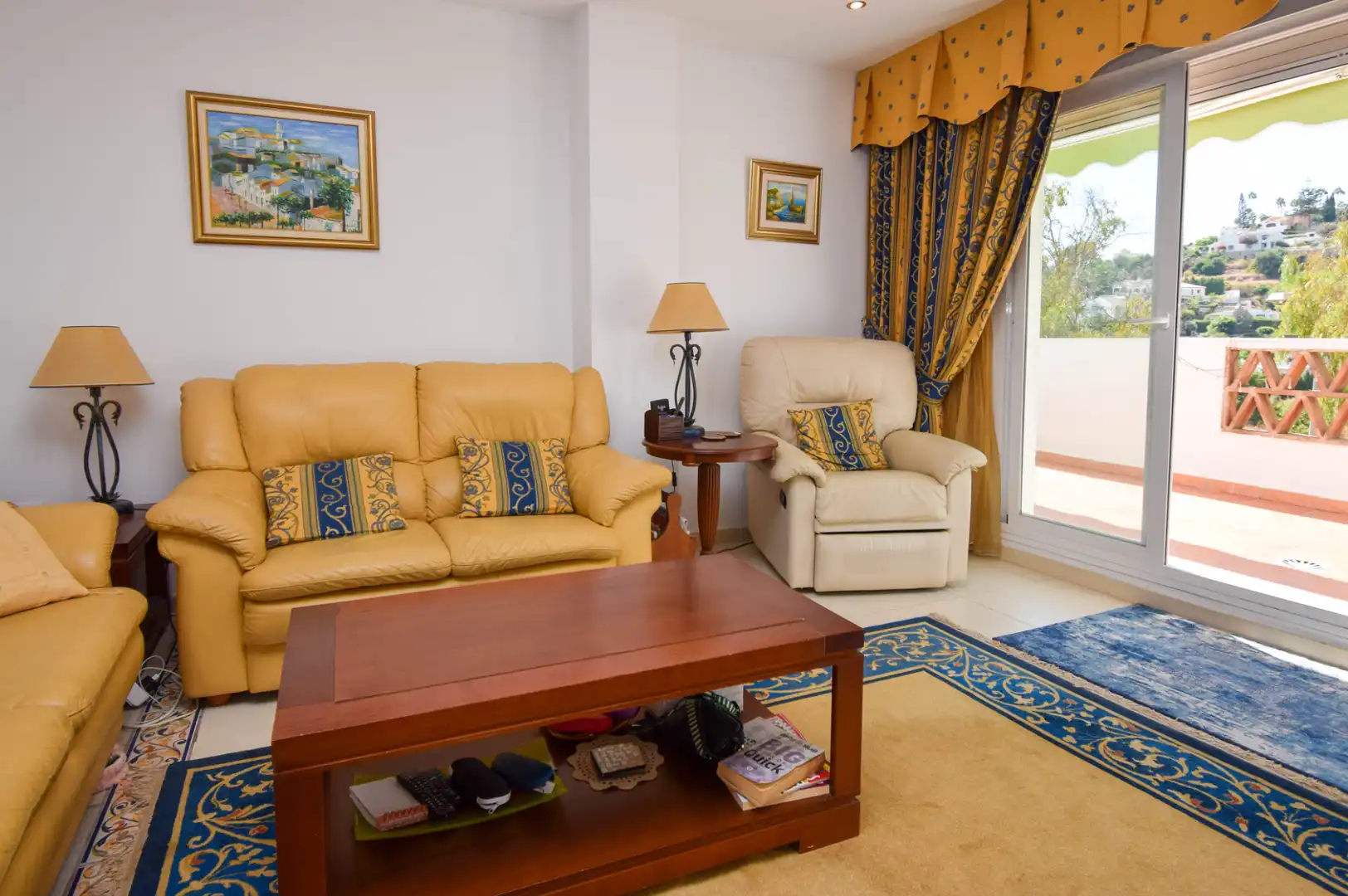 Living room of Attic for sale in Benalmádena  with Air Conditioner, Heating and Terrace
