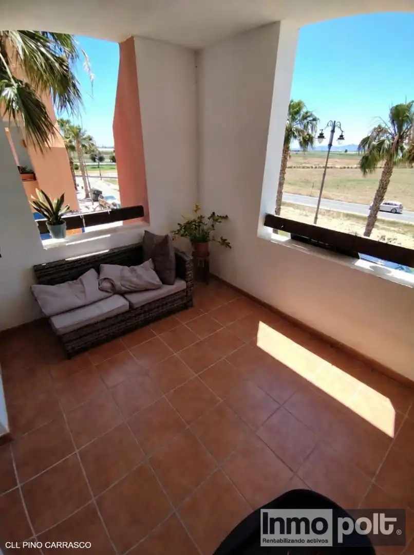 Terrace of Flat for sale in Torre-Pacheco  with Air Conditioner, Terrace and Furnished