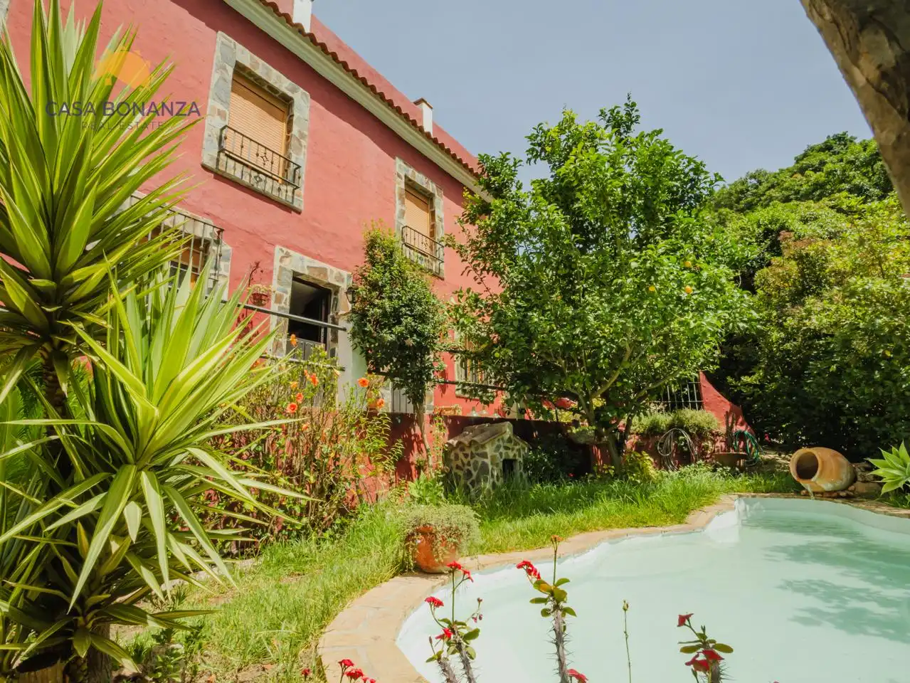 Vista exterior de Finca rústica en venta en Jete con Aire acondicionado, Jardín privado y Terraza
